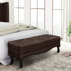 Calçadeira Recamier Queen Vicenza  Café