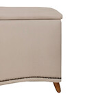 Calçadeira Sapateira Baú Holanda 140cm De Largura Linho Star