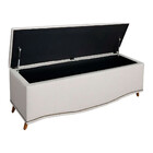 Calçadeira Sapateira Baú Holanda 160cm De Largura Linho Star