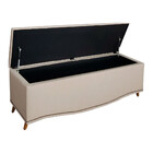 Calçadeira Sapateira Baú Holanda 160cm De Largura Linho Star