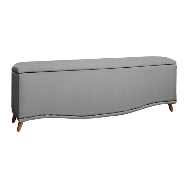 Calçadeira Sapateira Baú Holanda 160cm De Largura Linho Star