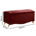 Calçadeira Sapateira Baú Holanda 160cm De Largura Sintético S