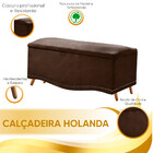 Calçadeira Sapateira Baú Holanda 195cm De Largura Sintético S