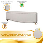 Calçadeira Sapateira Baú Holanda Com 90 Cm De Largura Star Co