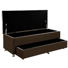 Calçadeira Sapateira Baú Munique 140cm De Largura Veludo Star