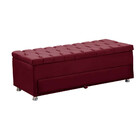 Calçadeira Sapateira Baú Munique 140cm De Largura Veludo Star