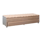 Calçadeira Sapateira Baú Munique 160cm De Largura Linho Star