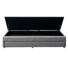 Calçadeira Sapateira Baú Munique 195cm De Largura Linho Star