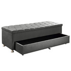 Calçadeira Sapateira Baú Munique 1.60 - Veludo