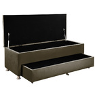 Calçadeira Sapateira Baú Munique 1.60 Veludo