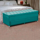 Calçadeira Sapateira Baú Munique Veludo 140cm De Largura Star