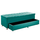 Calçadeira Sapateira Baú Munique Veludo 195cm De Largura Star