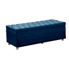 Calçadeira Sapateira Baú Munique Veludo 195cm De Largura Star