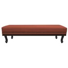 Calçadeira Solteiro Orlando P02 90 Cm Para Cama Box Suede - A