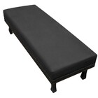 Calçadeira Solteiro Orlando P02 90 Cm Para Cama Box Suede - A