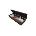 Calçadeira Turim 140 Cm Linho Marrom - D'rossi