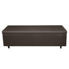 Calçadeira Turim 140 Cm Linho Marrom - D'rossi