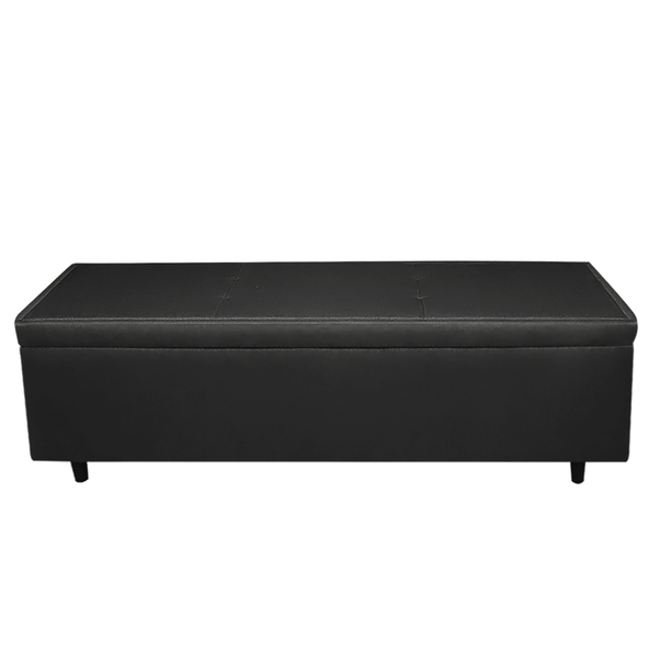 Calçadeira Turim 140 Cm Suede Preto - D'rossi