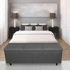 Calçadeira Turim 160 Cm Suede Cinza - D'rossi