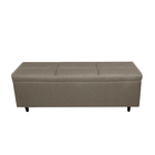 Calçadeira Turim 193 Cm Suede Marrom Claro - D'rossi