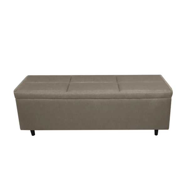 Calçadeira Turim 193 Cm Suede Marrom Claro - D'rossi