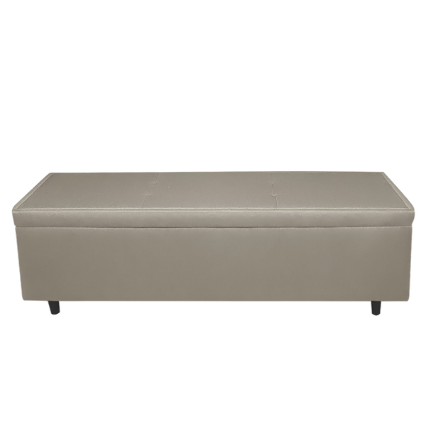 Calçadeira Turim 90 Cm Suede Marrom Claro - D'rossi