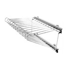 Calceiro Cromado 12 Varetas C Dist C Trilhos 420x250x410mm