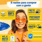 Calço Ondulado Grande 2 Furos Preto Kit 60 Peças