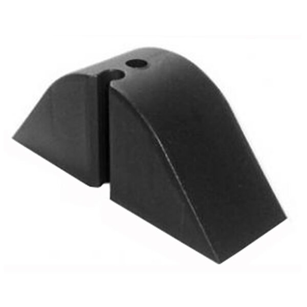 Calço Para Telha Ondulada Grande 2 Furos - Preto
