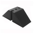 Calço Para Telha Trapézio T 40 3 Furos Kit 90 Peça(s) - Preto