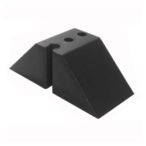 Calço Para Telha Trapézio T 40 3 Furos - Preto