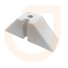 Calço Trapézio T40 2 Furos Branco Kit 40 Peças