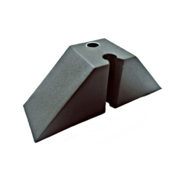 Calço Trapézio T40 2 Furos Preto Kit 100 Peças