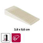 Calço Trava para Porta Piso PVC Bege