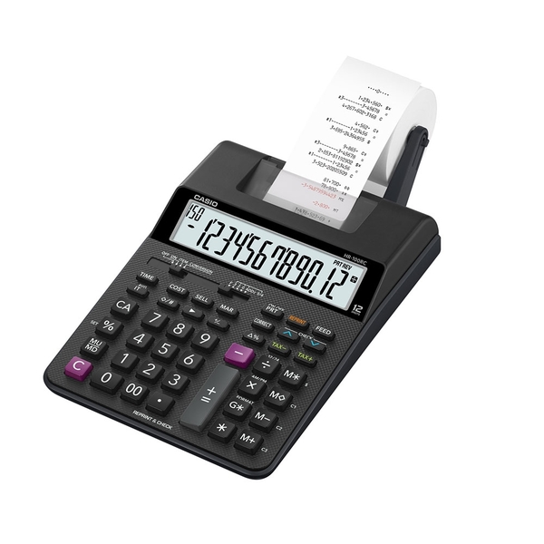 Calculadora Casio C/ Impressora, 12 Dígitos Hr-100rc
