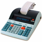 Calculadora De Mesa Olivetti Logos 804b 14 Dígitos, Visor Lcd