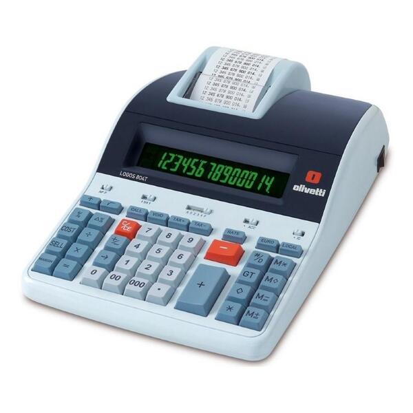 Calculadora De Mesa Olivetti Logos 804t
