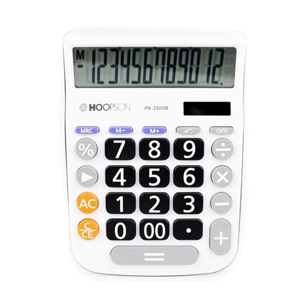 Calculadora De Mesa Pa-2500b Hoopson