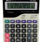 Calculadora De Mesa Ps-2420 Com Luz Neon Hoopson