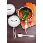 Caldeirão Aço Inox Com Cabo Allegra Prata 33cm Tramontina