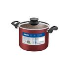 Caldeirão Antiaderente Paris 16 Cm 2 1 L Vermelho Tramontina