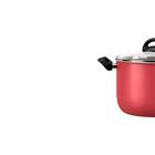 Caldeirão Com Tampa - Chilli  Ø 22 X 15 5 Cm 5 5l Cereja Brin