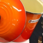 Caldeirão Em Aço Esmaltado Le Creuset Stock Pot 26cm Laranja