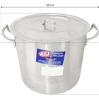 Caldeirão Grande De Alumínio Número 50 Linha Hotel 79 Litros