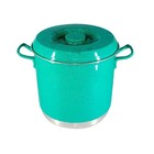 Caldeirão Hotel Com Alça Alumínio Verde Água 10 Litros