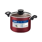 Caldeirão Paris Com Tampa De Vidro 4 2 L Vermelho Tramontina