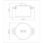Caldeirão Tramontina Brava Em Aço Inox Fundo Triplo Com Tampa