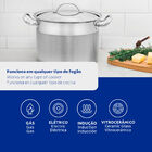 Caldeirão Tramontina Professional 30cm 15,2l Inox Fundo Tripl