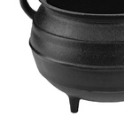 Caldeirão Tripé De Ferro Fundido Sem Tampa 56 Lt