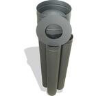 Calefator A Lenha De Canto Dupla Combustão Estela Maris